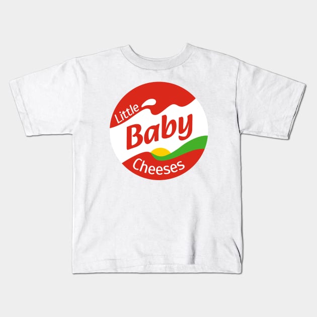 Little Baby Cheeses ("Kath & Kim") Kids T-Shirt by maninsidetees